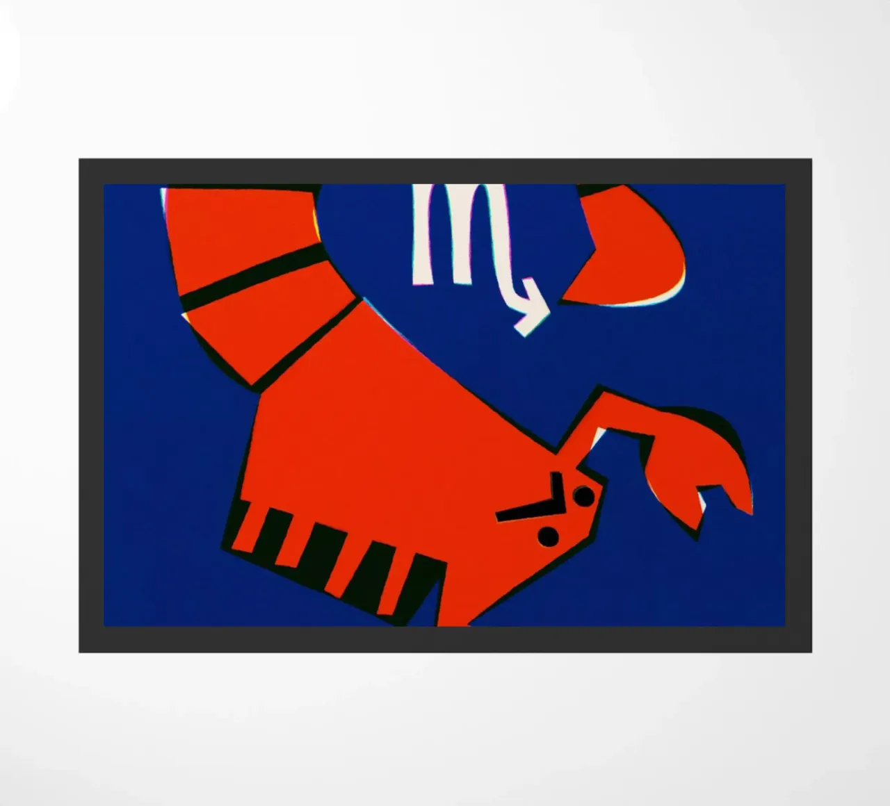 Schorpioen deurmat van Fox & Velvet