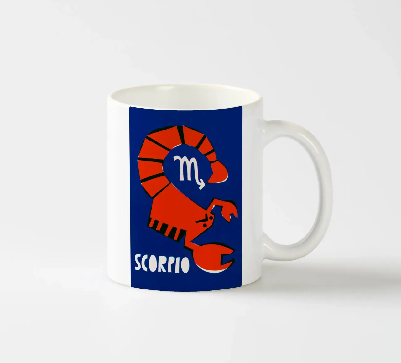 Scorpio Zodiac tazza in ceramica da Fox & Velvet