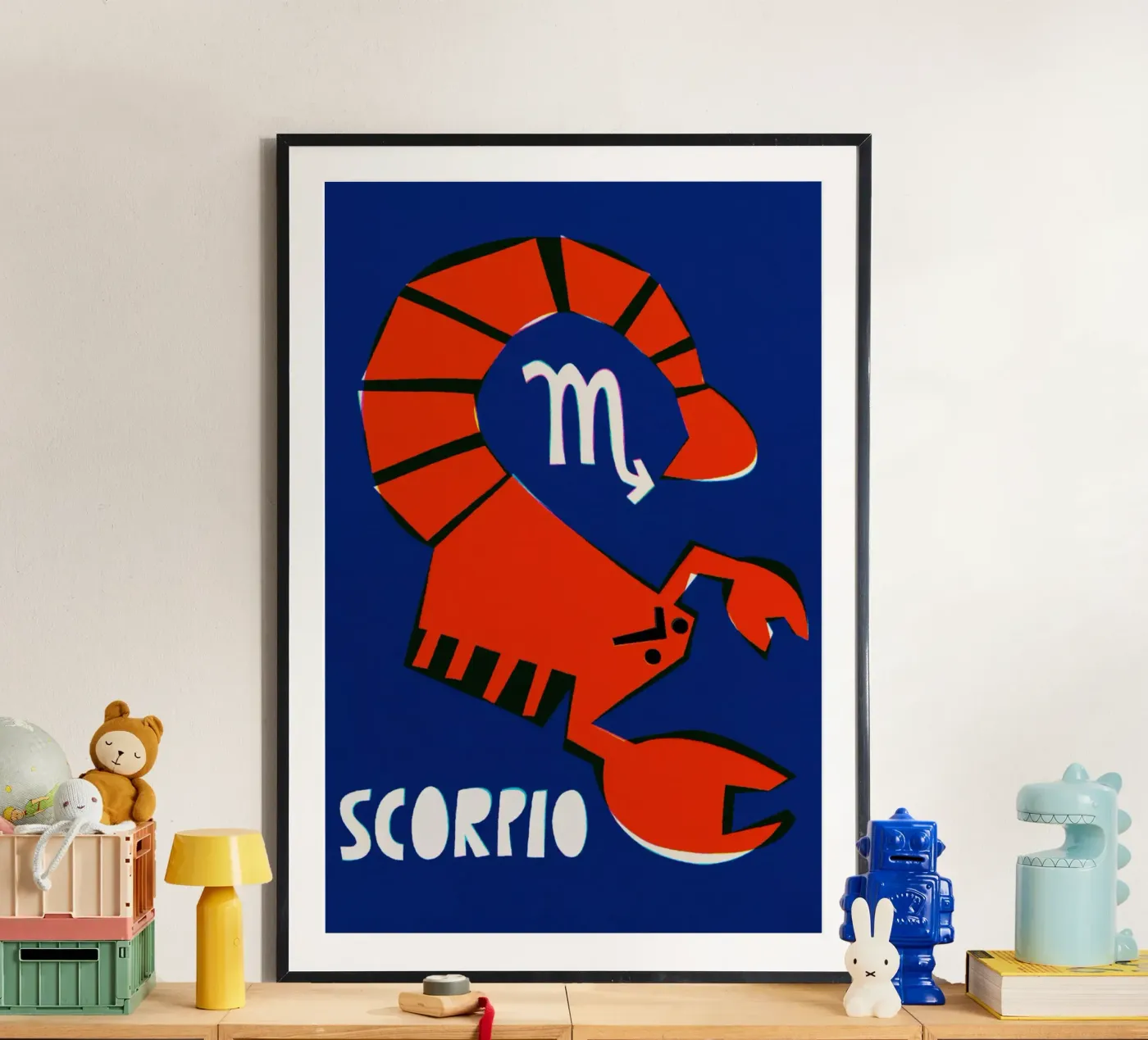 Schorpioen poster van Fox & Velvet