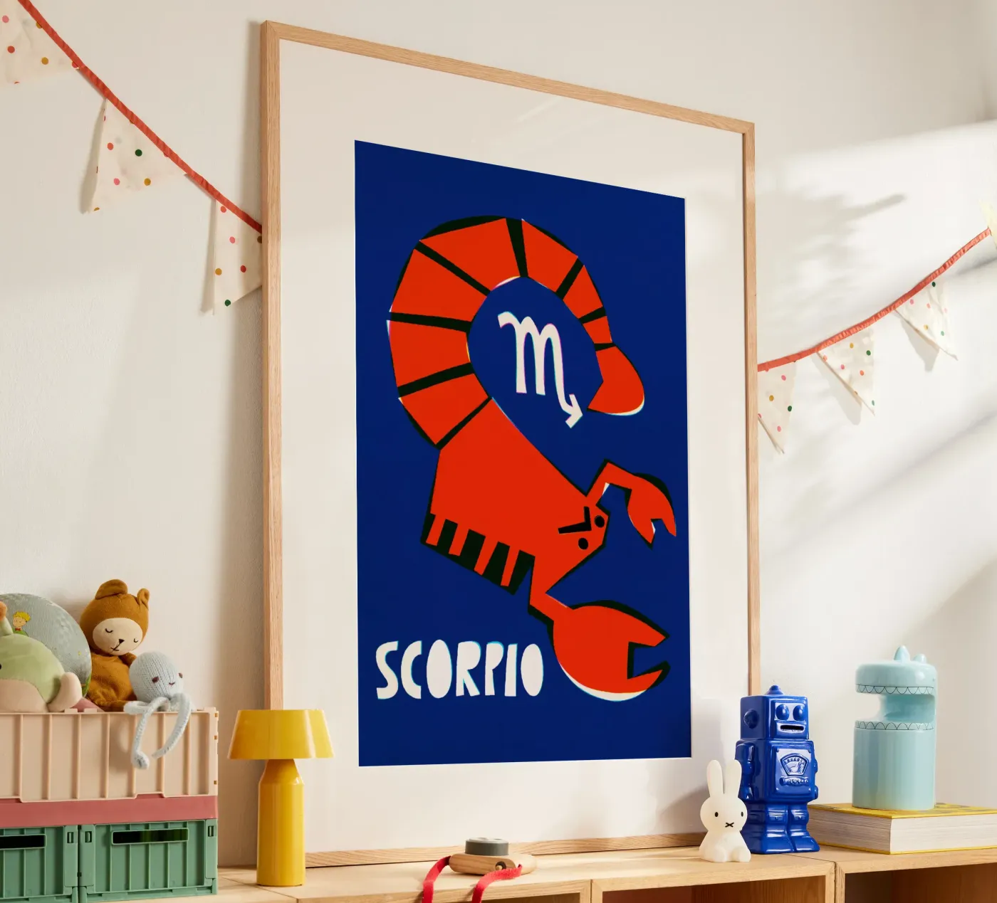 Schorpioen poster van Fox & Velvet