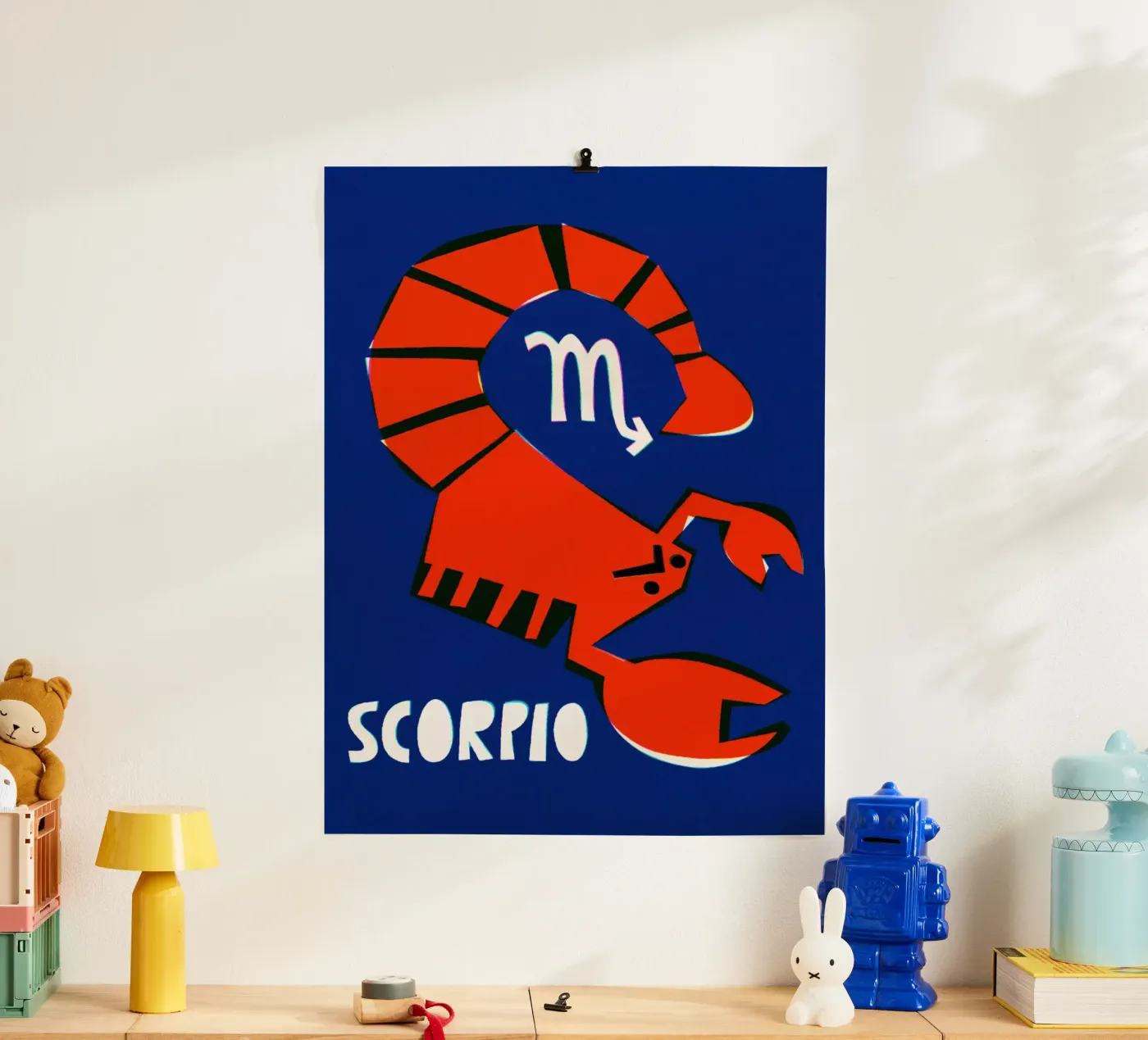 Schorpioen poster van Fox & Velvet