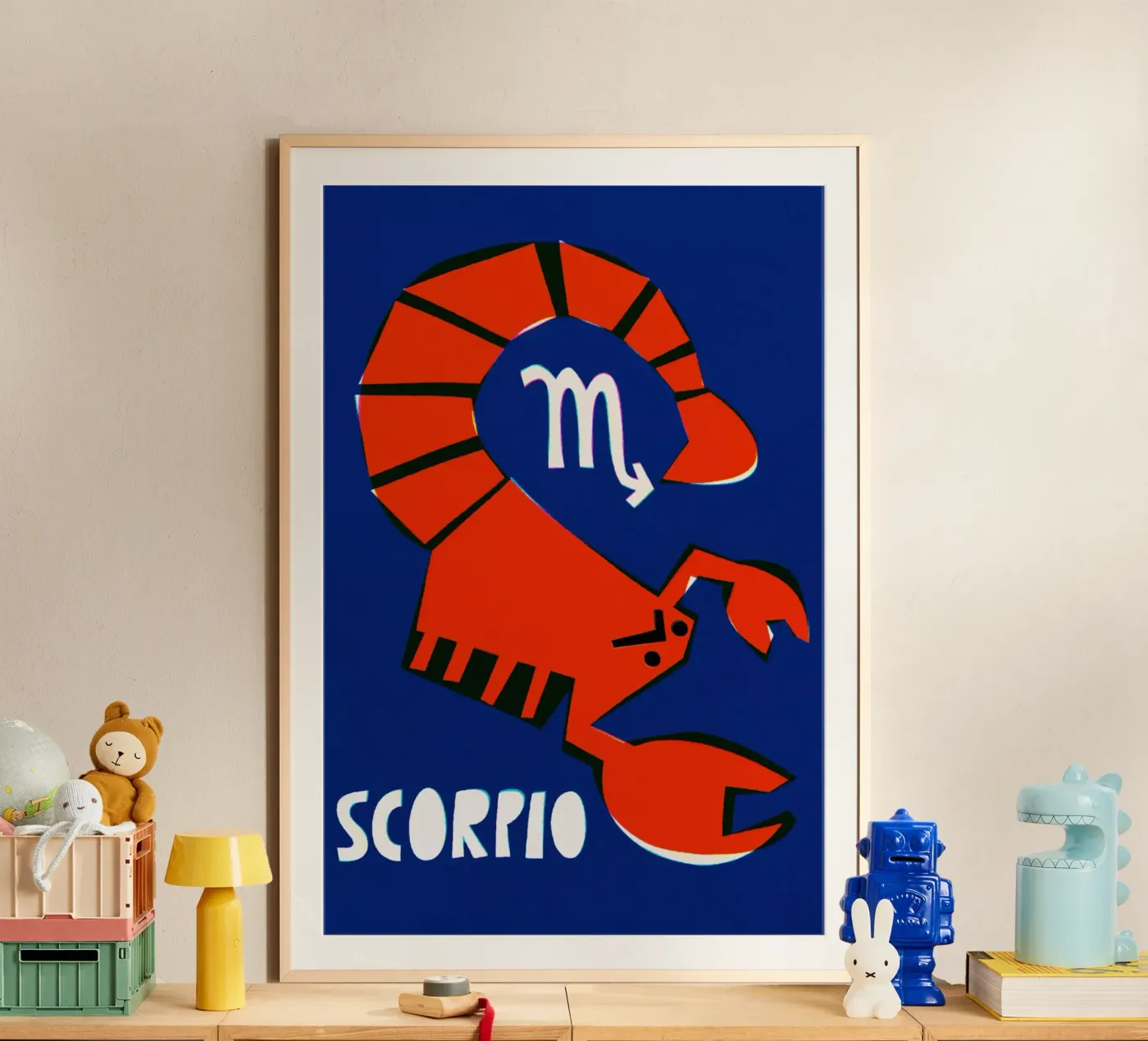 Schorpioen poster van Fox & Velvet