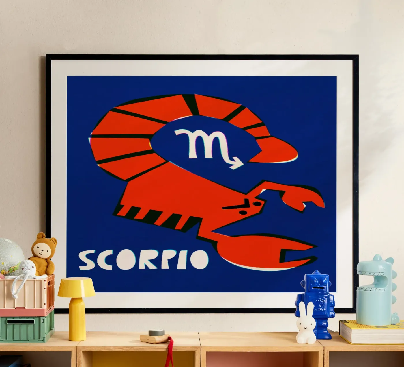 Schorpioen poster van Fox & Velvet