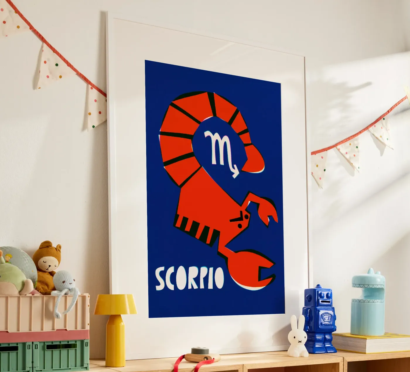 Schorpioen poster van Fox & Velvet