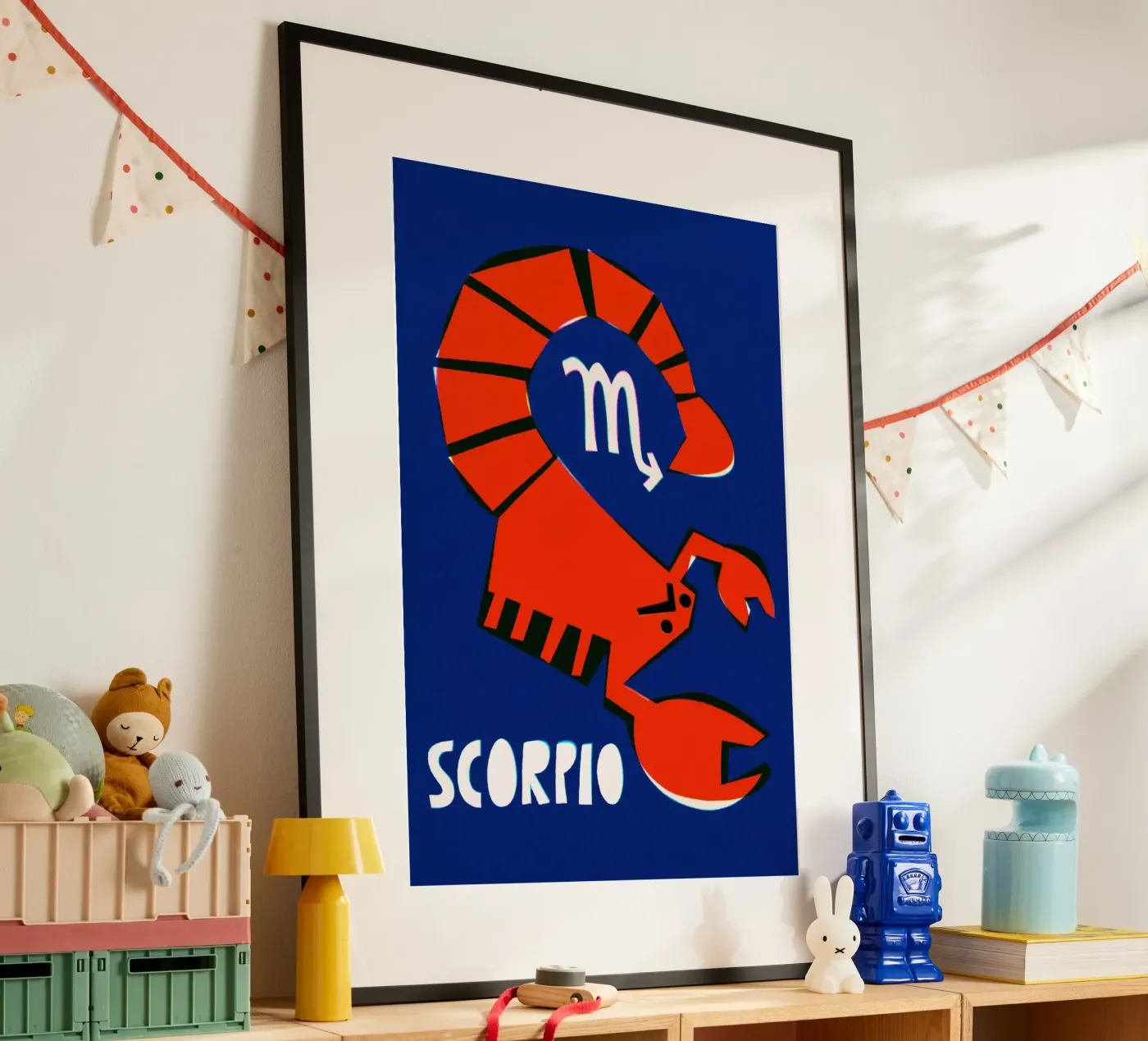 Schorpioen poster van Fox & Velvet