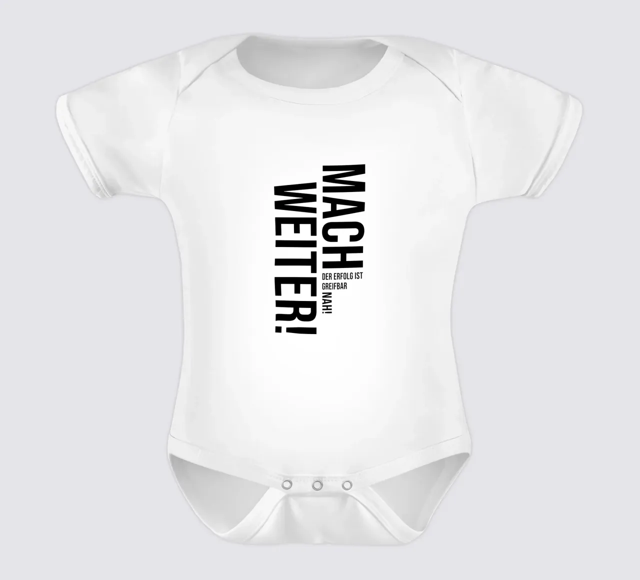 Continua body neonato maniche corte da YV TYPOGRAPHY