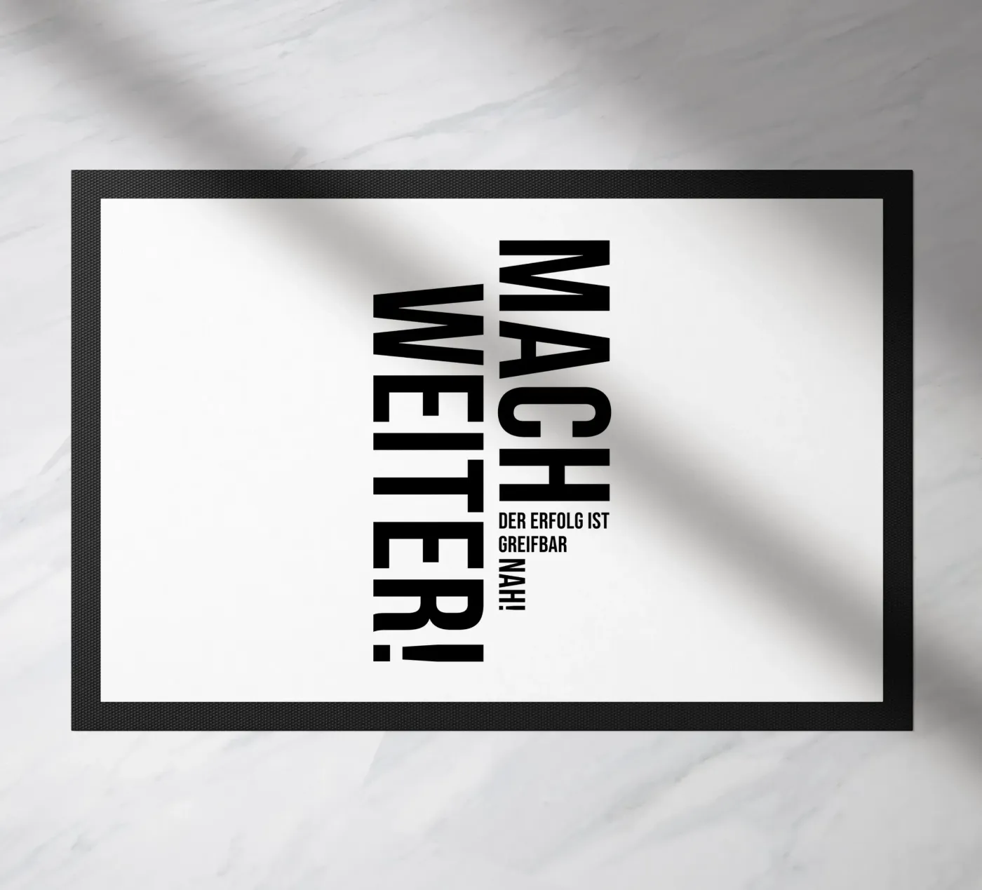 Continue paillasson de YV TYPOGRAPHY