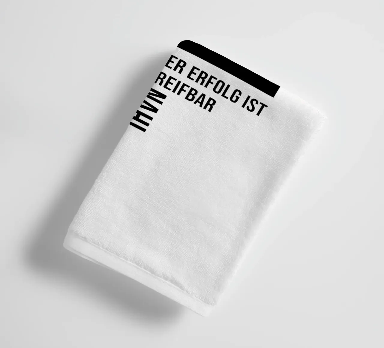 Continue towel by YV TYPOGRAPHY