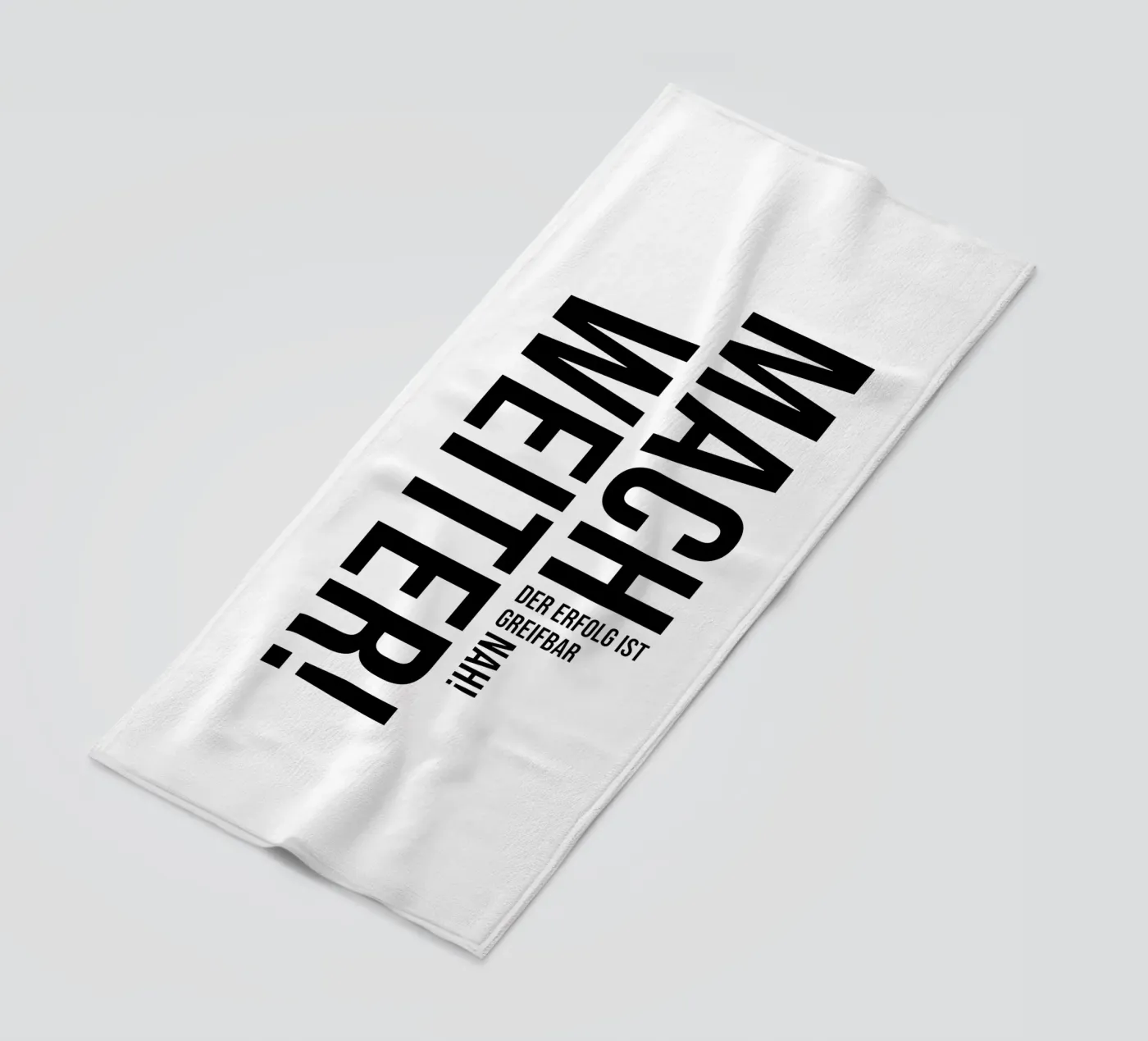 Continue serviette de plage de YV TYPOGRAPHY