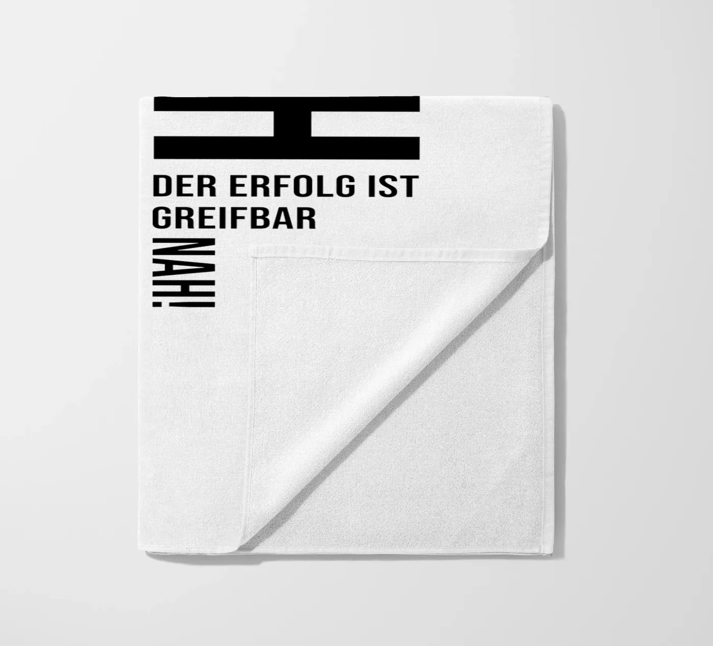 Continue serviette de plage de YV TYPOGRAPHY