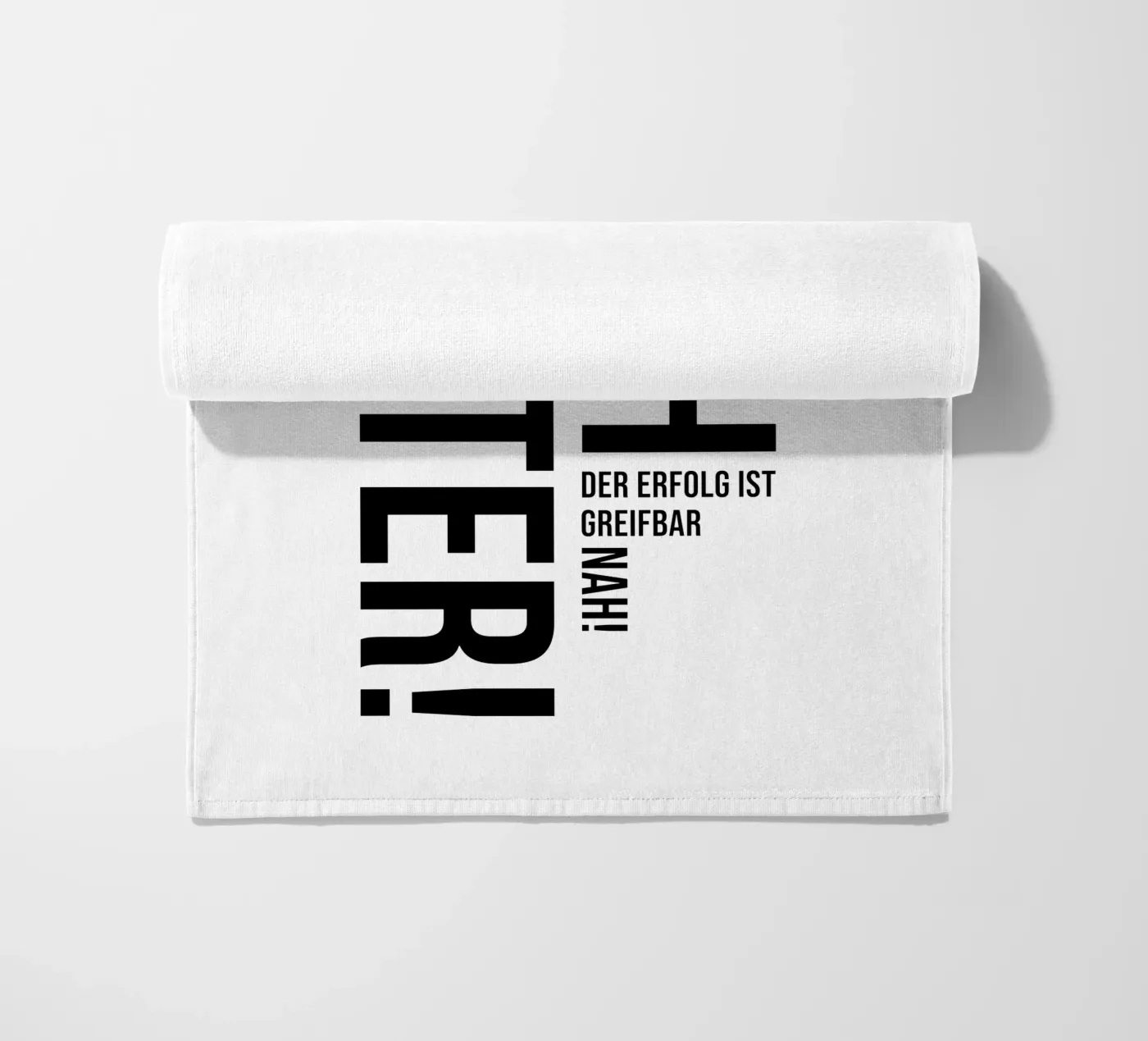 Continue serviette de plage de YV TYPOGRAPHY