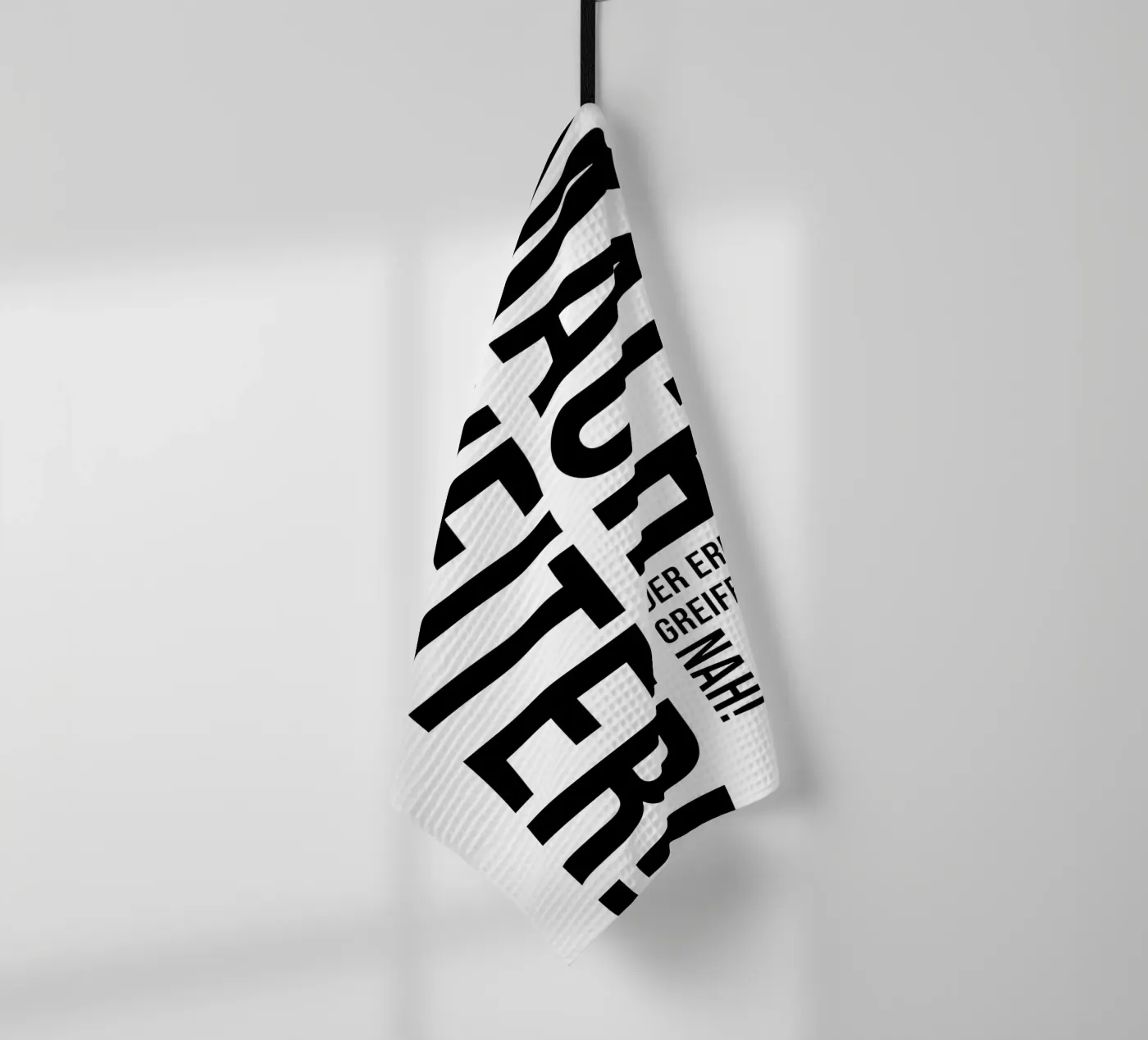 Continue Geschirrtuch von YV TYPOGRAPHY