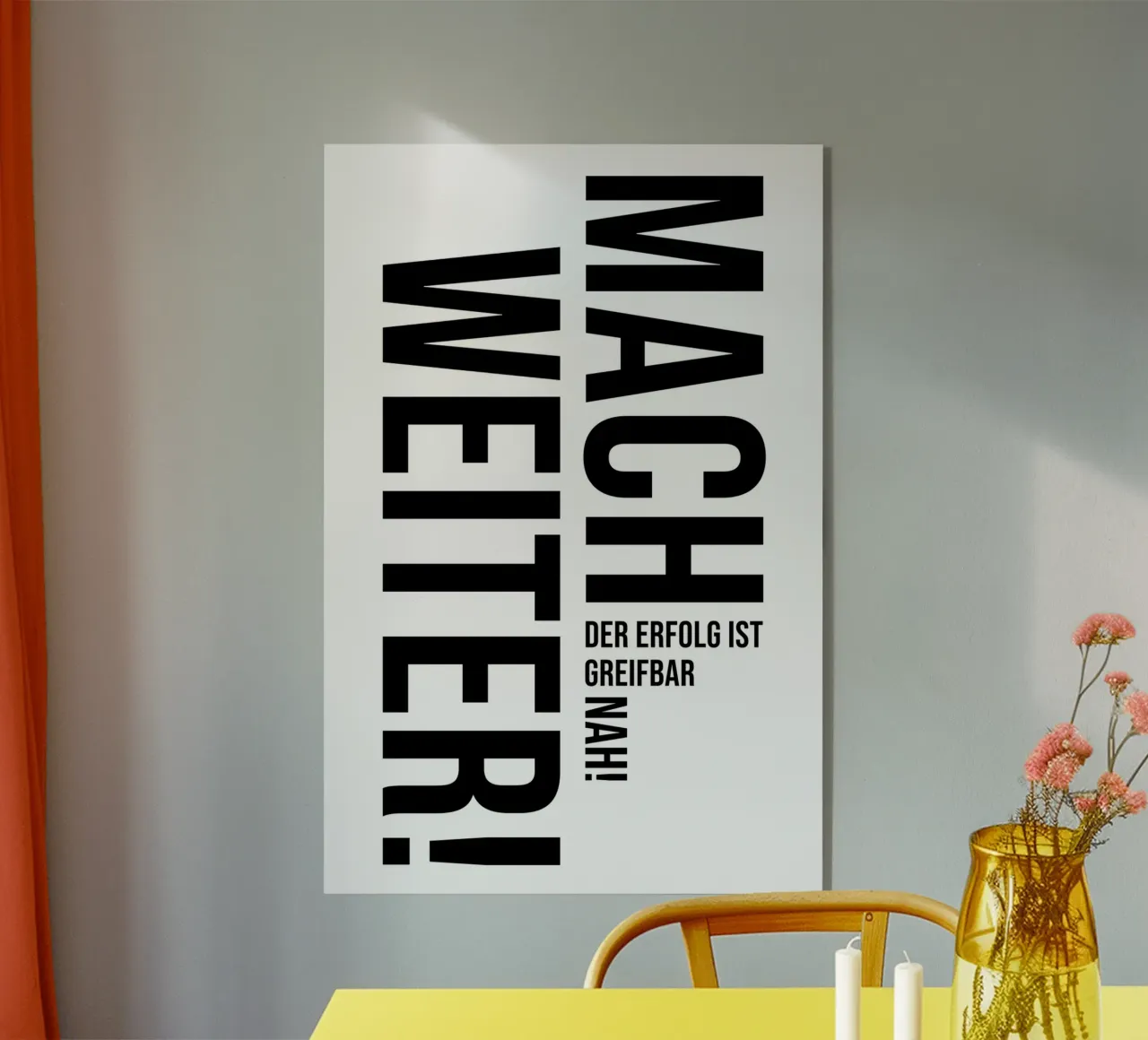 Continua plexiglass da YV TYPOGRAPHY