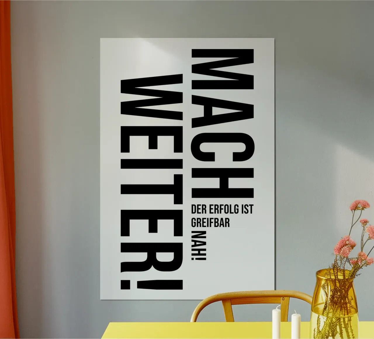 Continua poster da YV TYPOGRAPHY