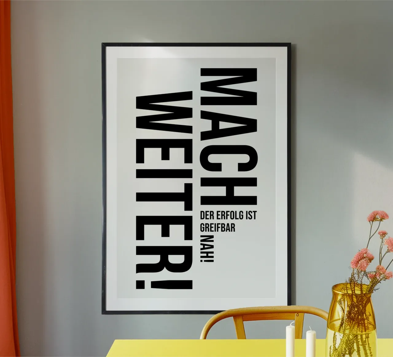 Continua poster da YV TYPOGRAPHY