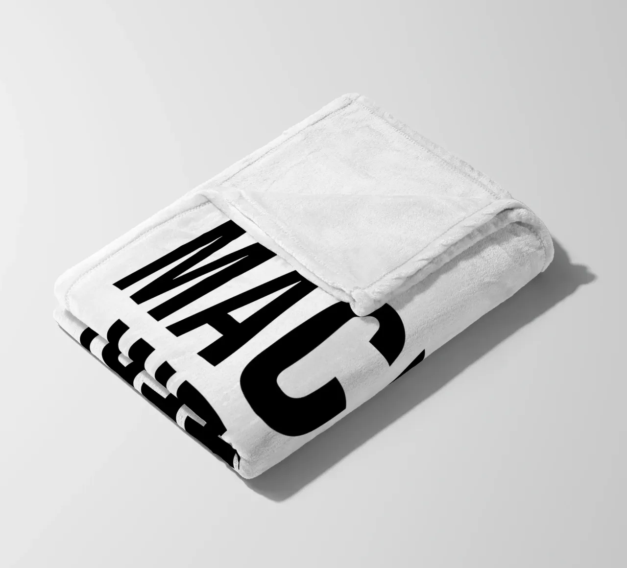 Continue Fleecedecke von YV TYPOGRAPHY