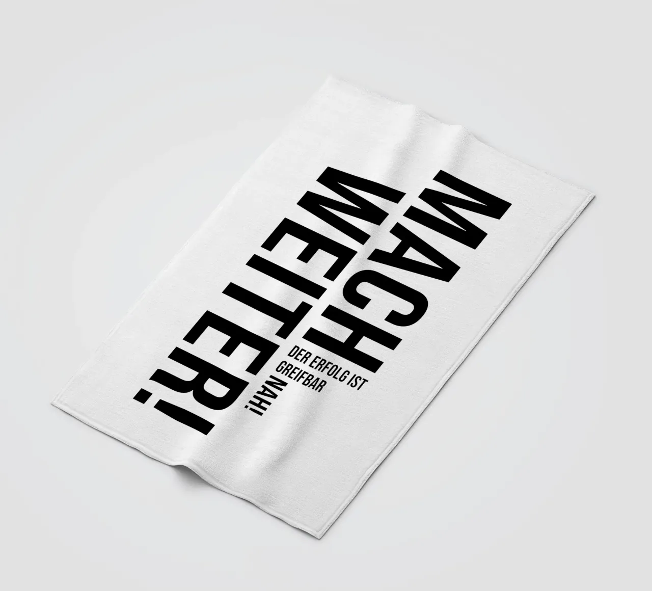 Continue Fleecedecke von YV TYPOGRAPHY