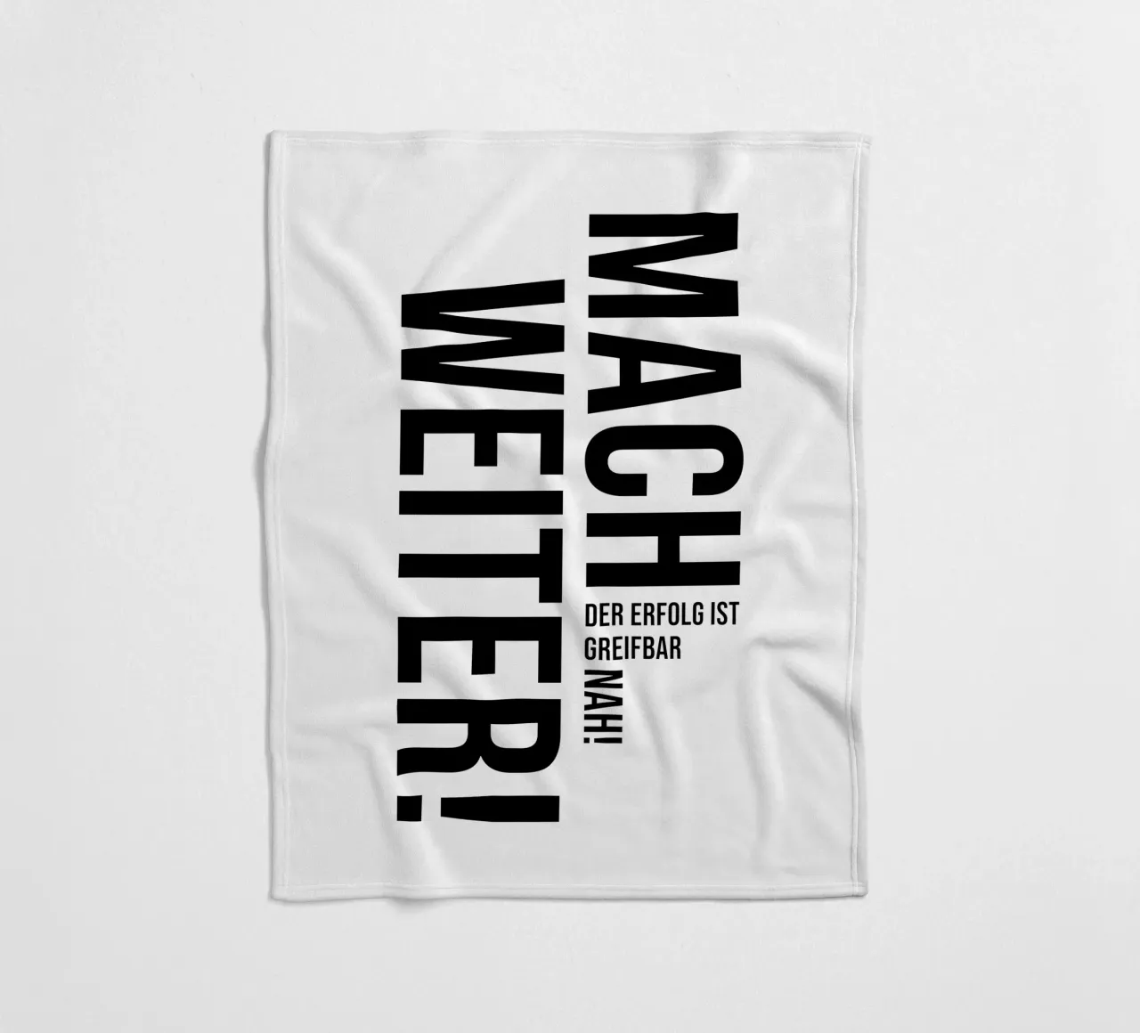 Continue Fleecedecke von YV TYPOGRAPHY