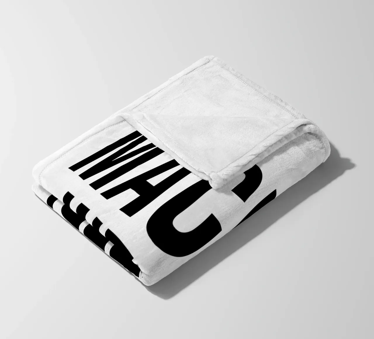 Continue Fleecedecke von YV TYPOGRAPHY