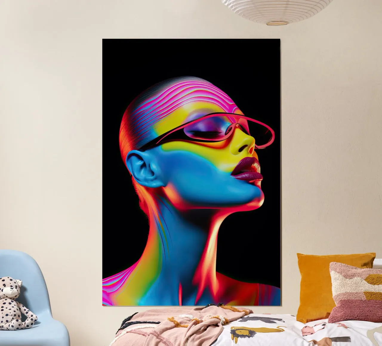 Arte da parete di Imagine poster con telaio in alluminio da Imagine