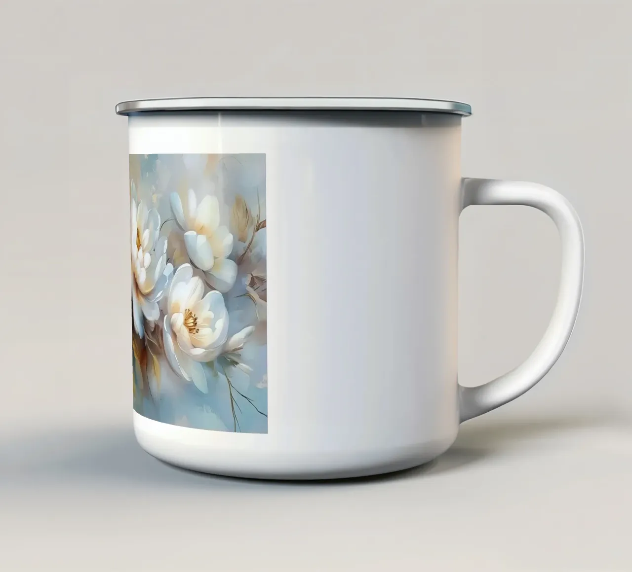 Arte da parete di Imagine tazza in smalto da Imagine
