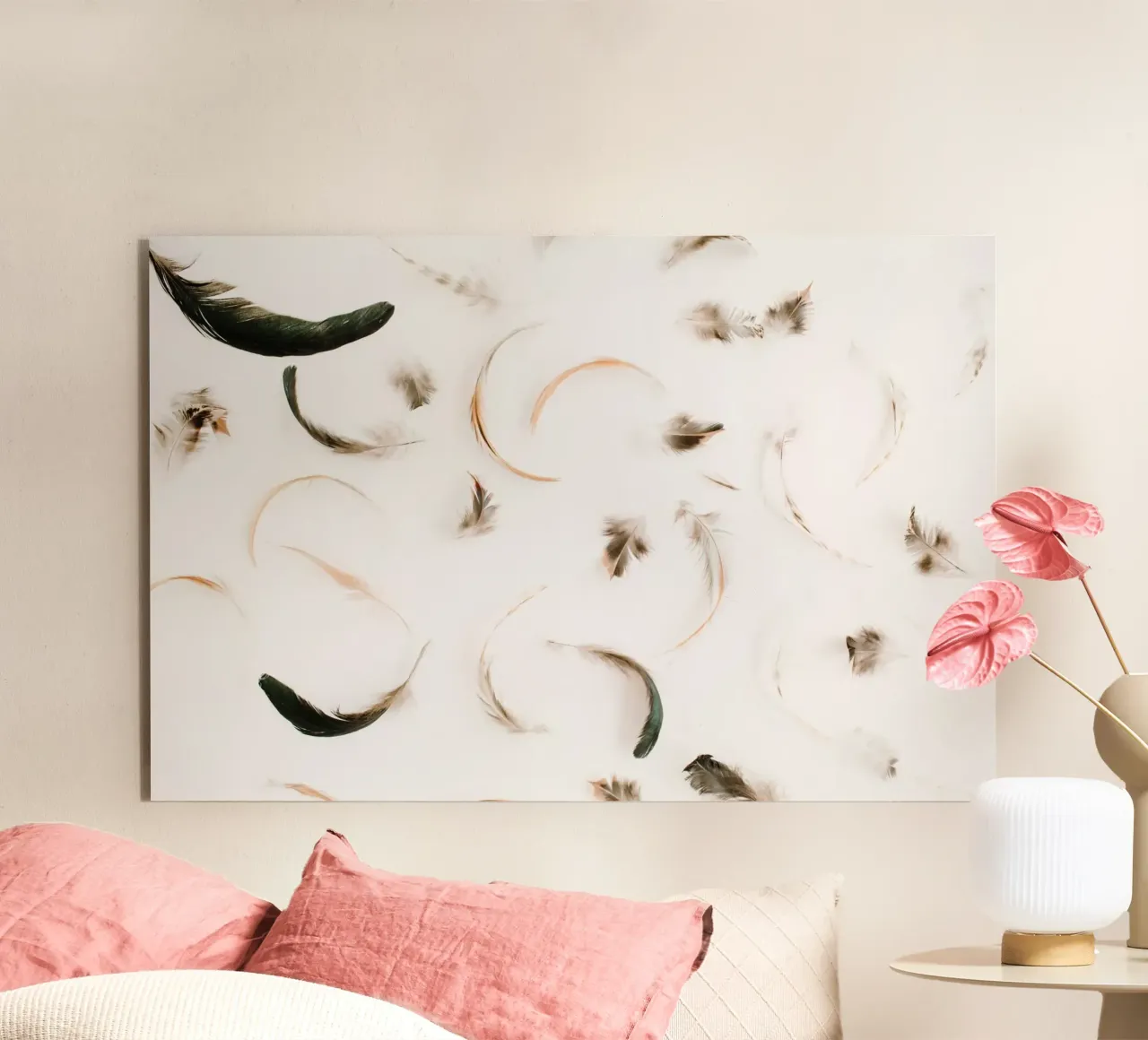 Quiete rustica alluminio dibond da PhotoVibe Decor