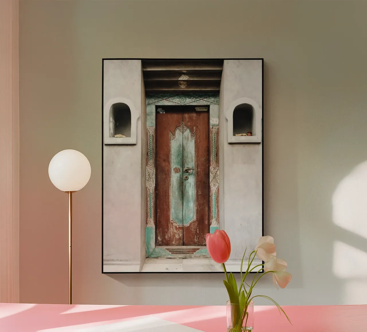 Quiete rustica plexiglass da PhotoVibe Decor