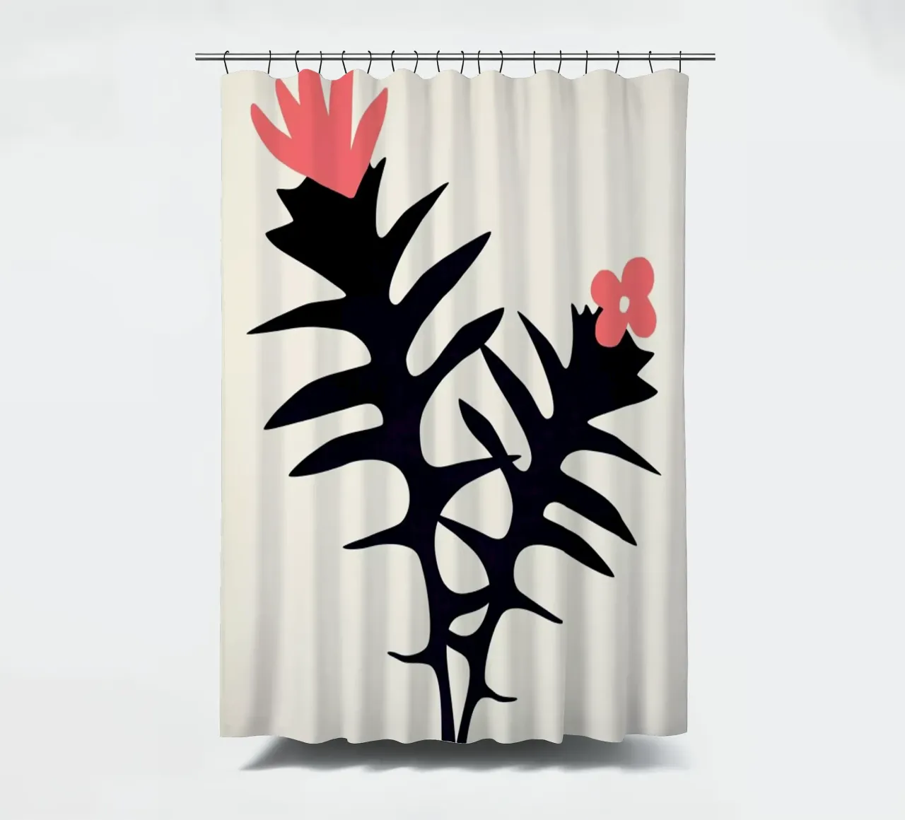 Together Forever shower curtain by Kubistika