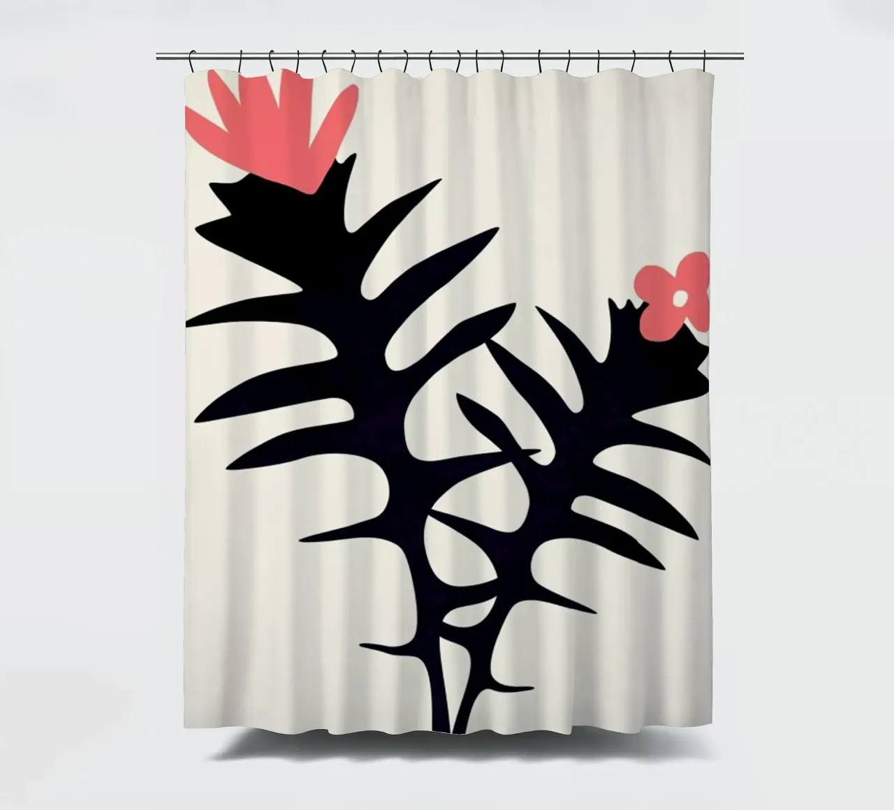 Together Forever shower curtain by Kubistika
