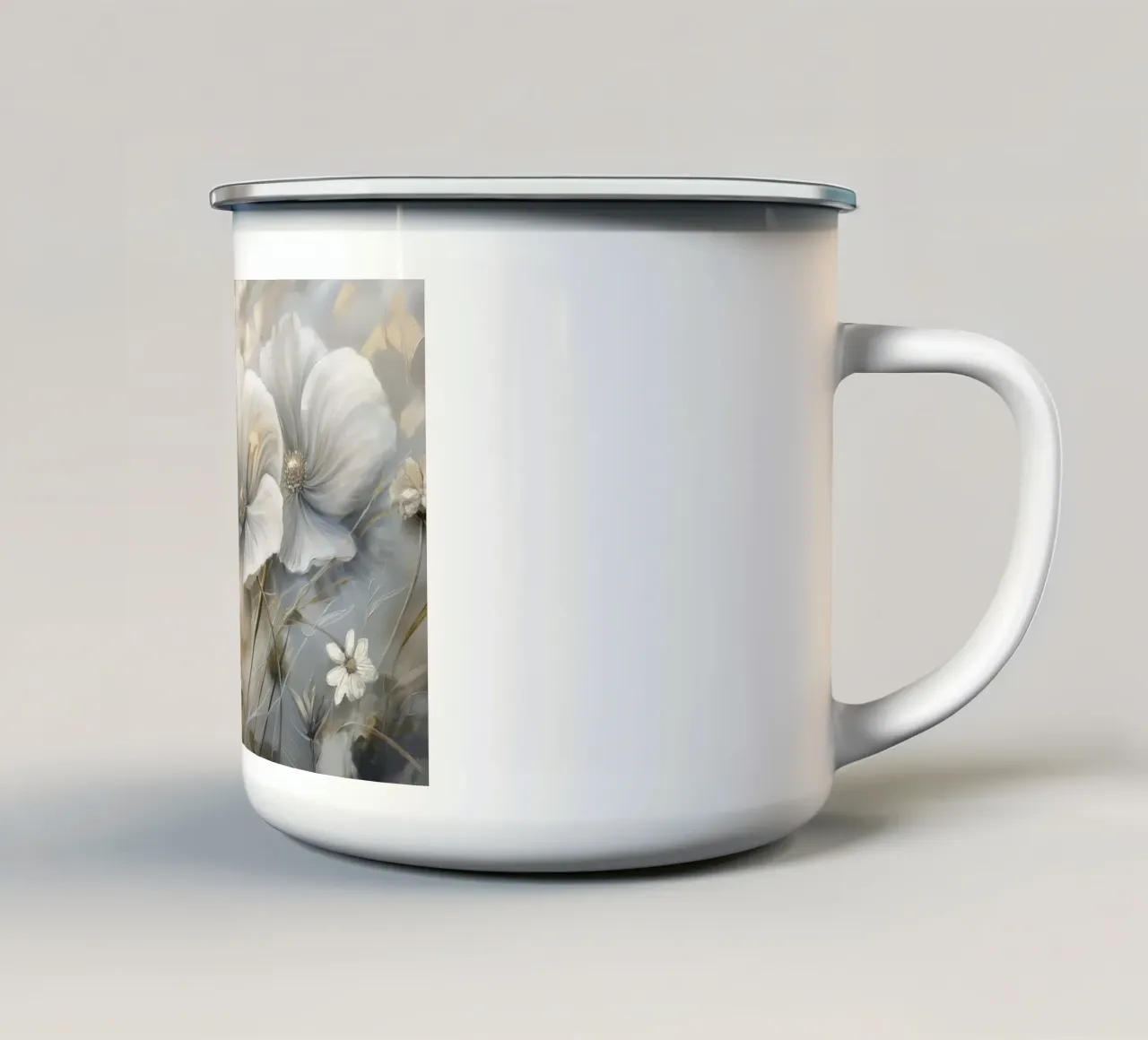 Arte da parete di Imagine tazza in smalto da Imagine