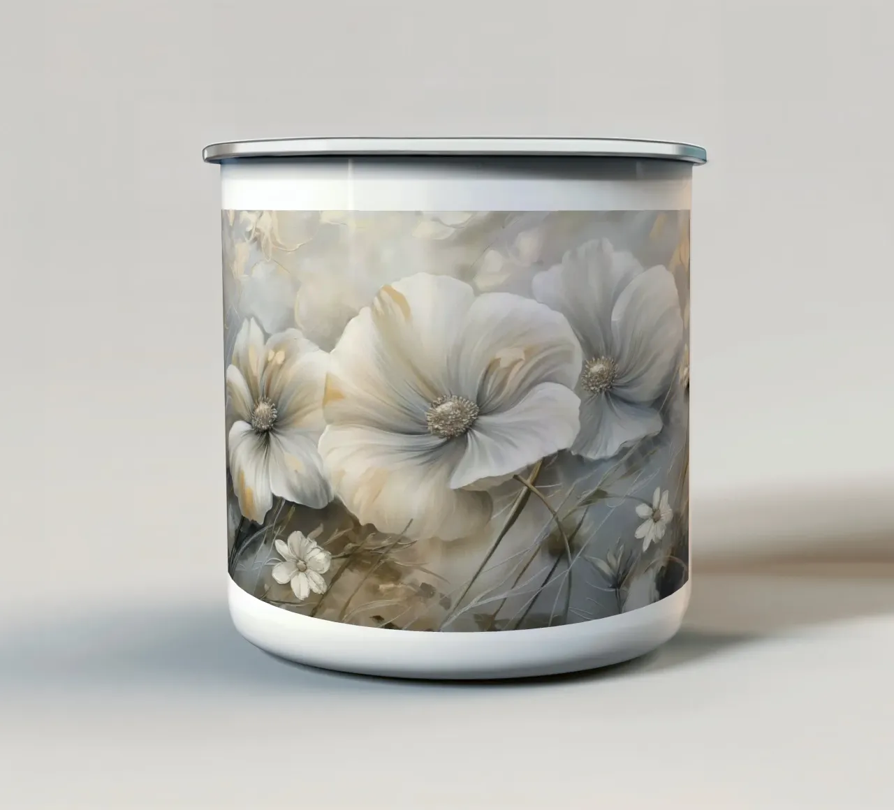 Arte da parete di Imagine tazza in smalto da Imagine