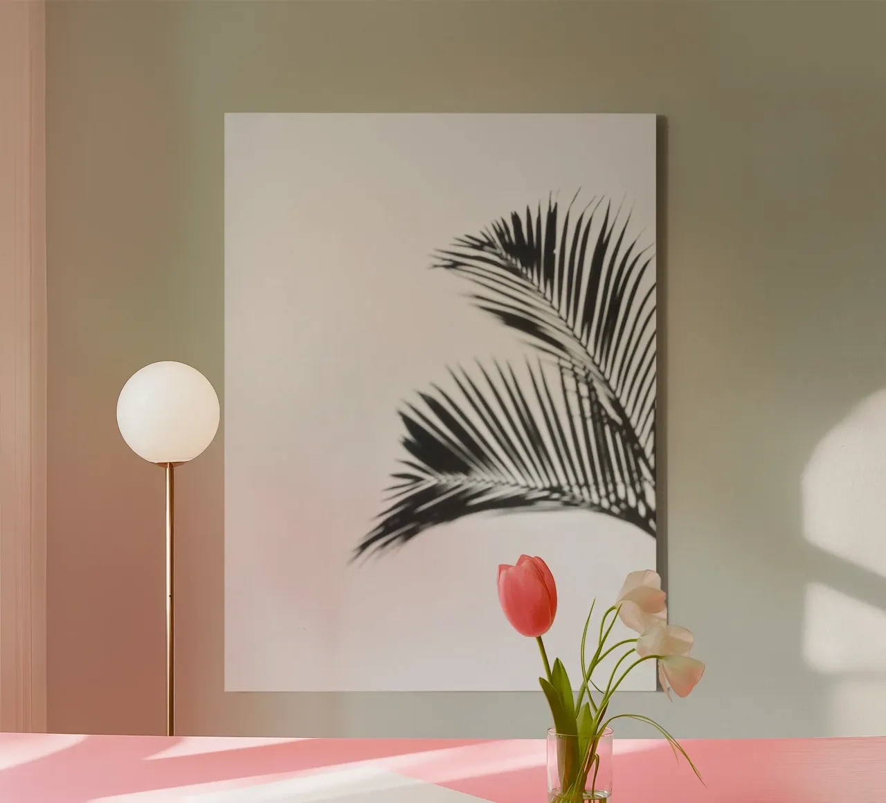 Quiete rustica tela con Cornice a cassetta da PhotoVibe Decor