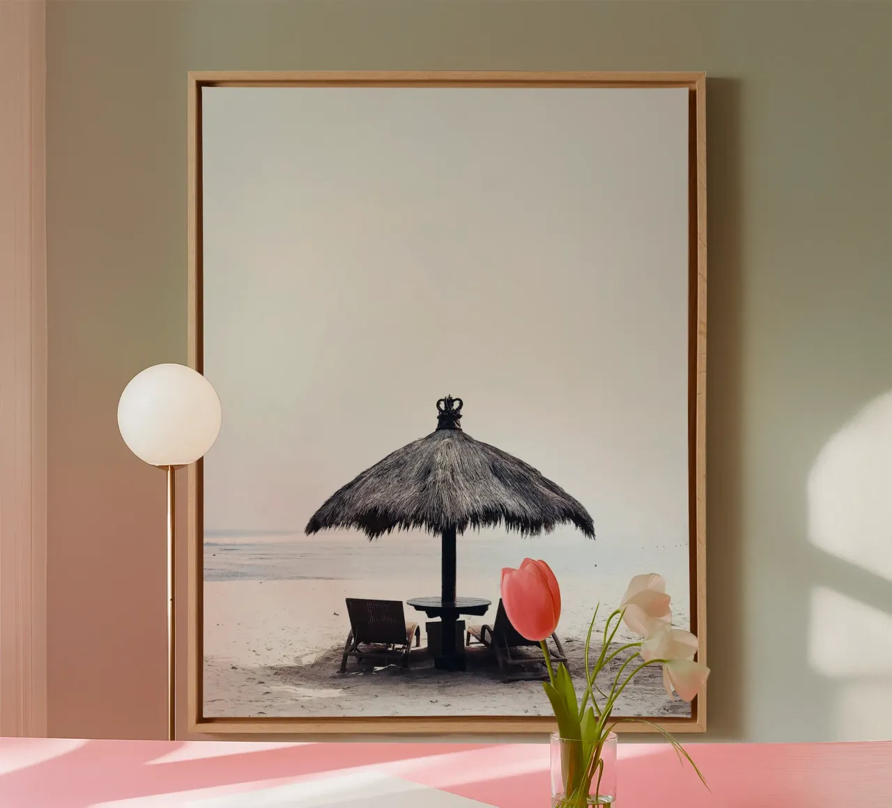 Rustic Stillness canvas by PhotoVibe Decor