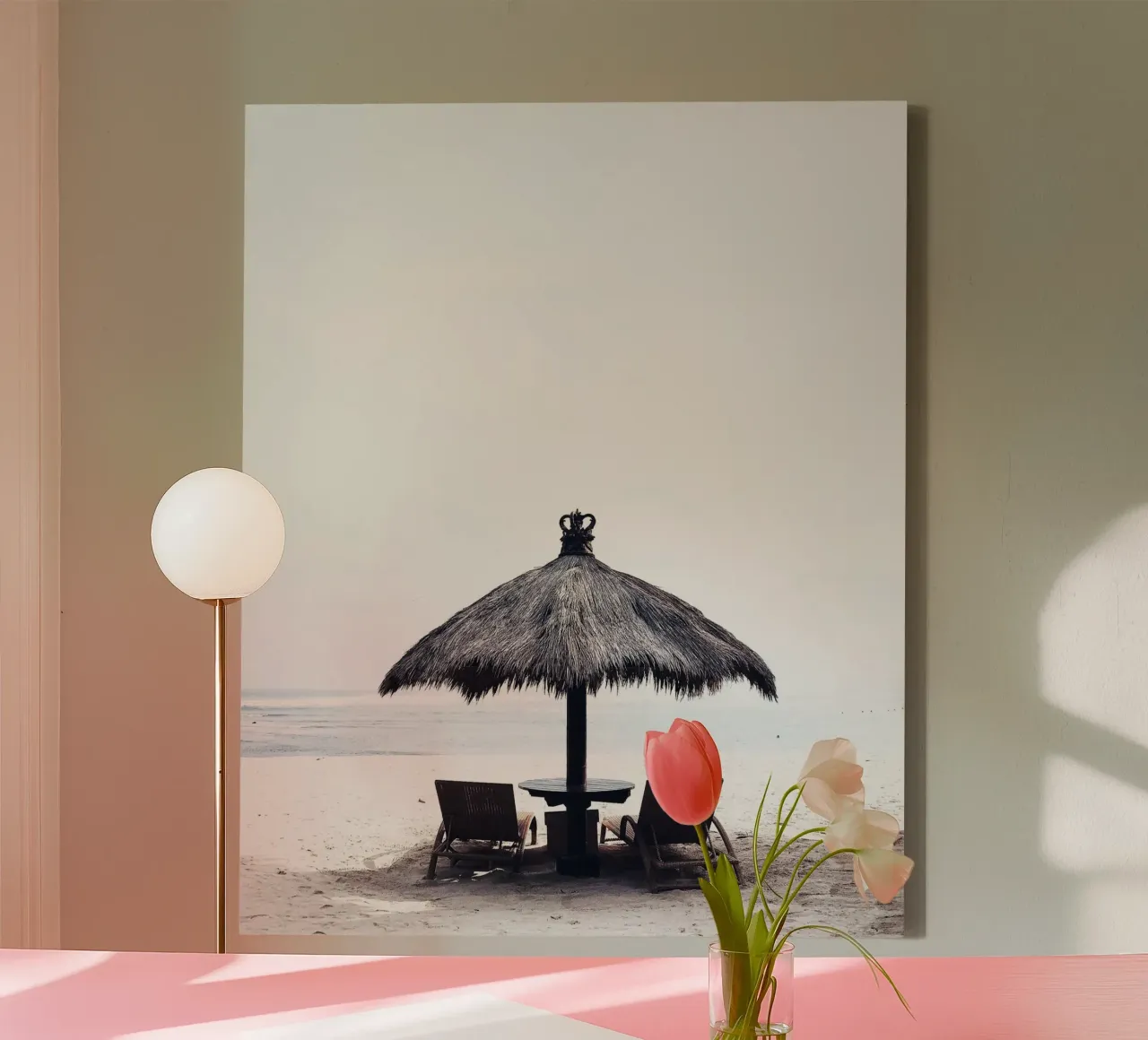Rustic Stillness canvas by PhotoVibe Decor