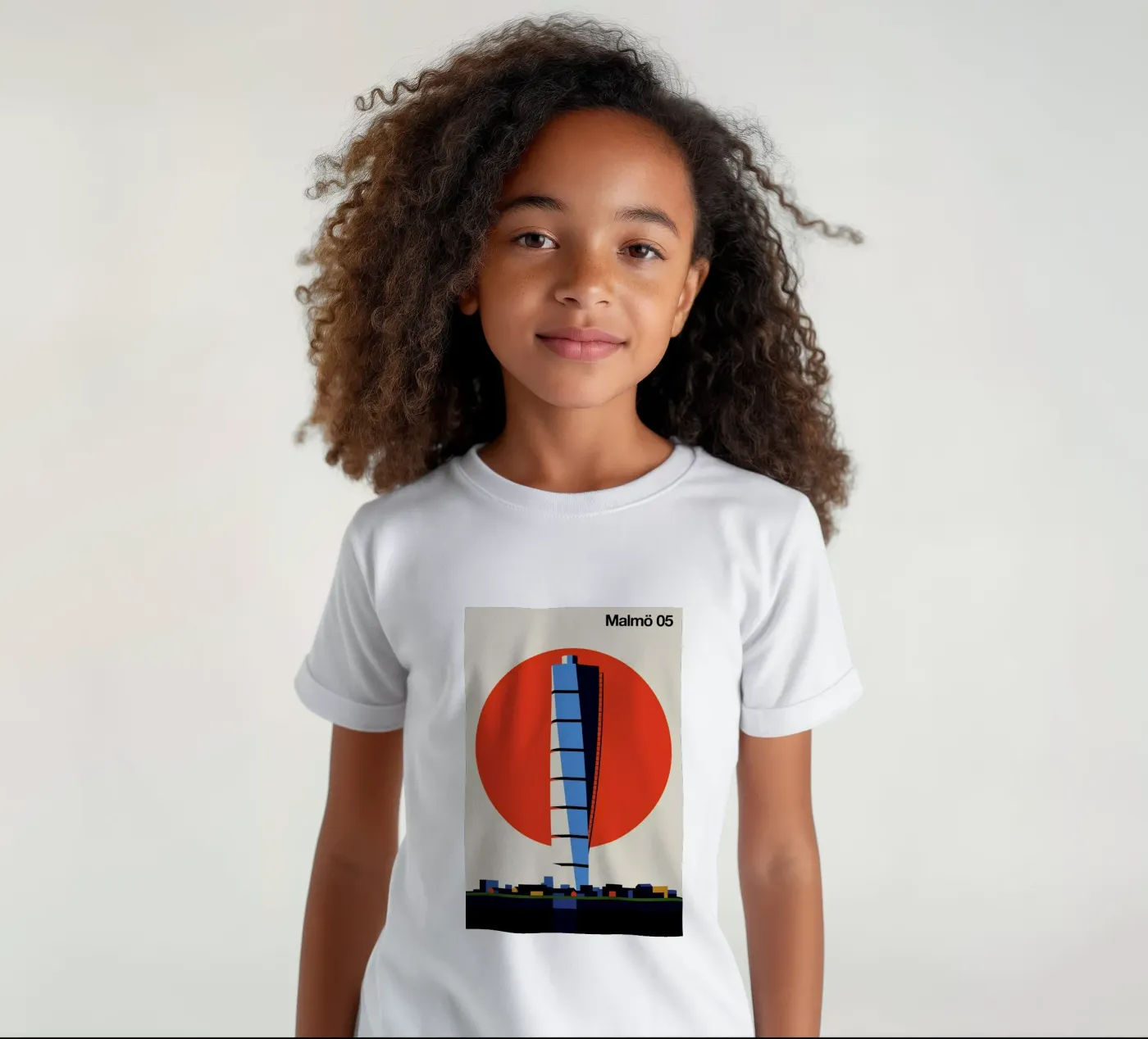 Malmo 05 t-shirt bambini da Bo Lundberg