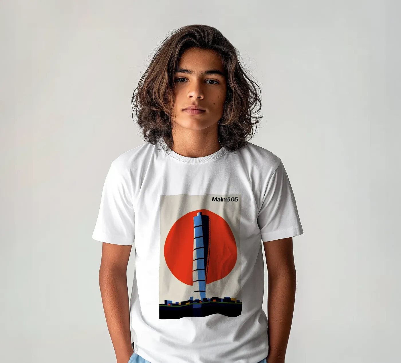 Malmo 05 t-shirt bambini da Bo Lundberg