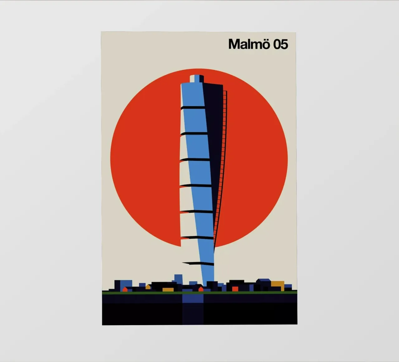 Malmo 05 telo in pvc da Bo Lundberg