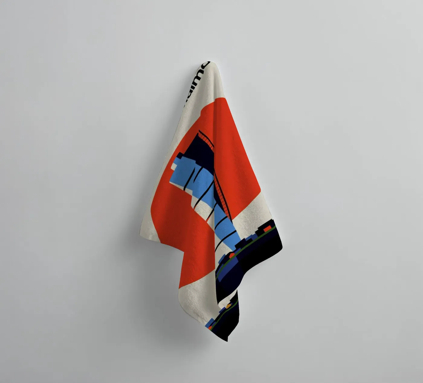Malmo 05 towel by Bo Lundberg