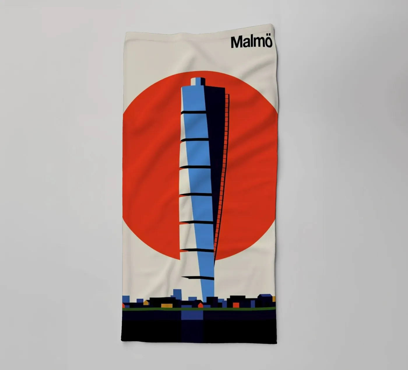 Malmo 05 towel by Bo Lundberg