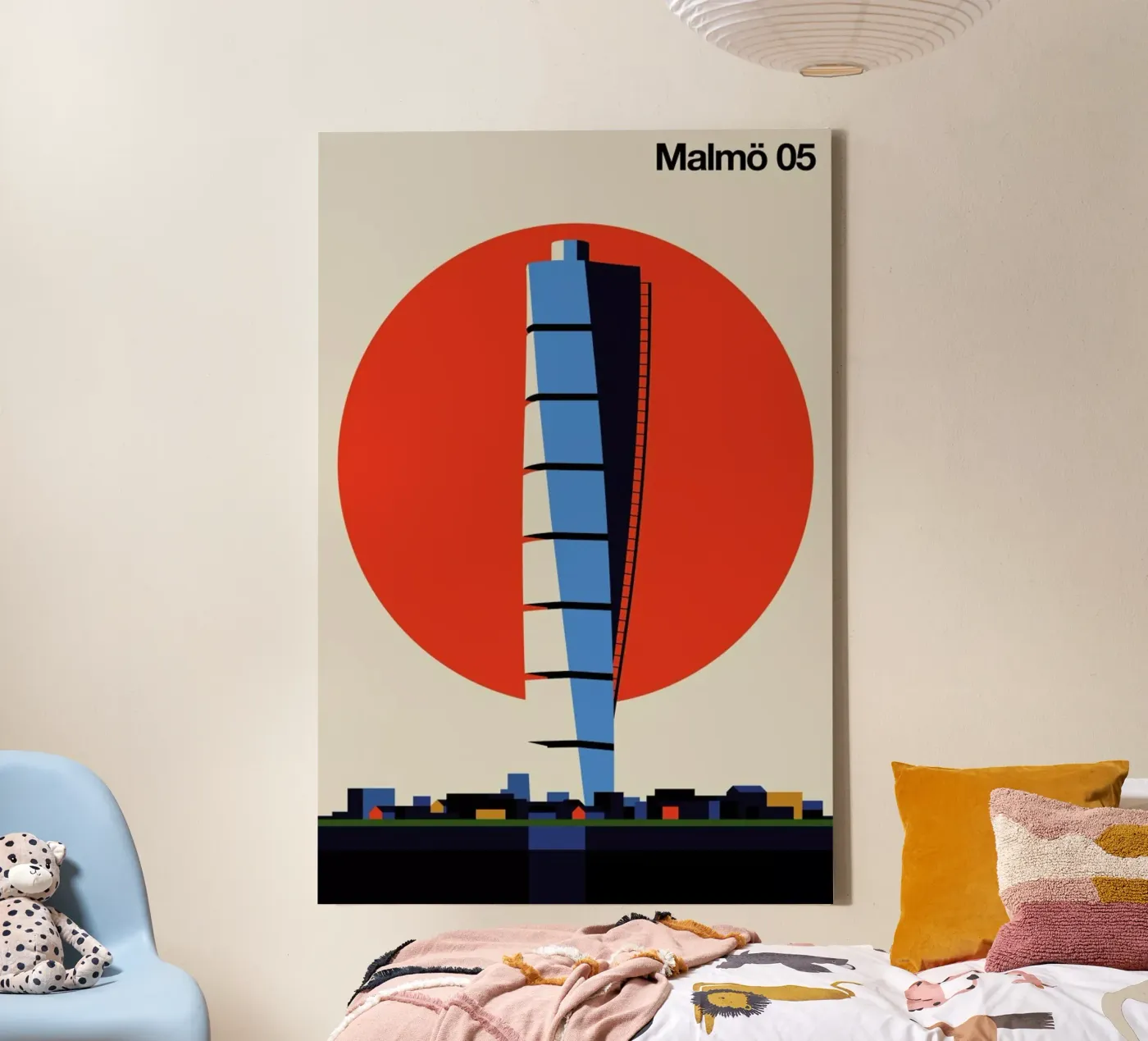 Malmo 05 canvas van Bo Lundberg