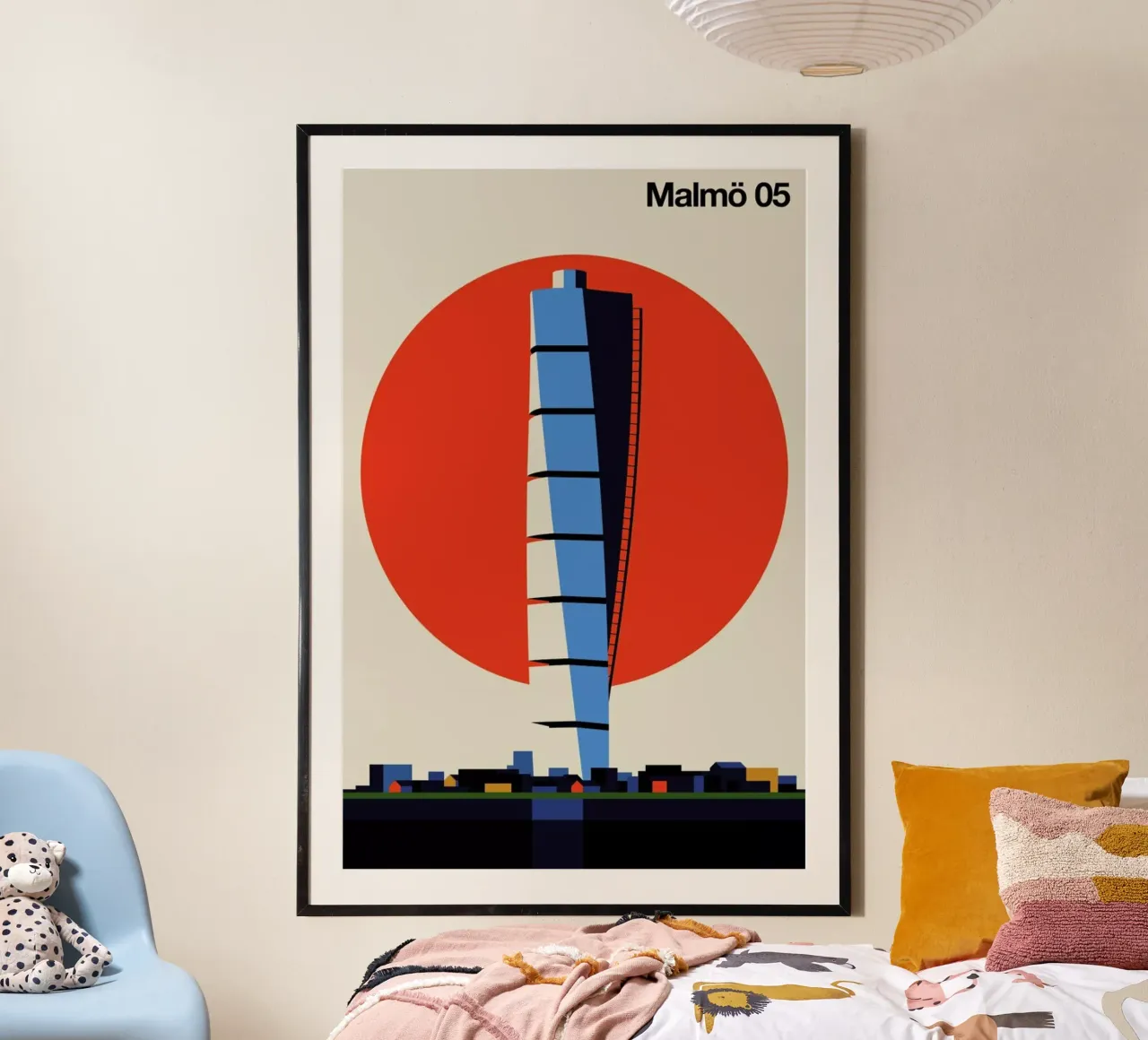 Malmo 05 poster da Bo Lundberg