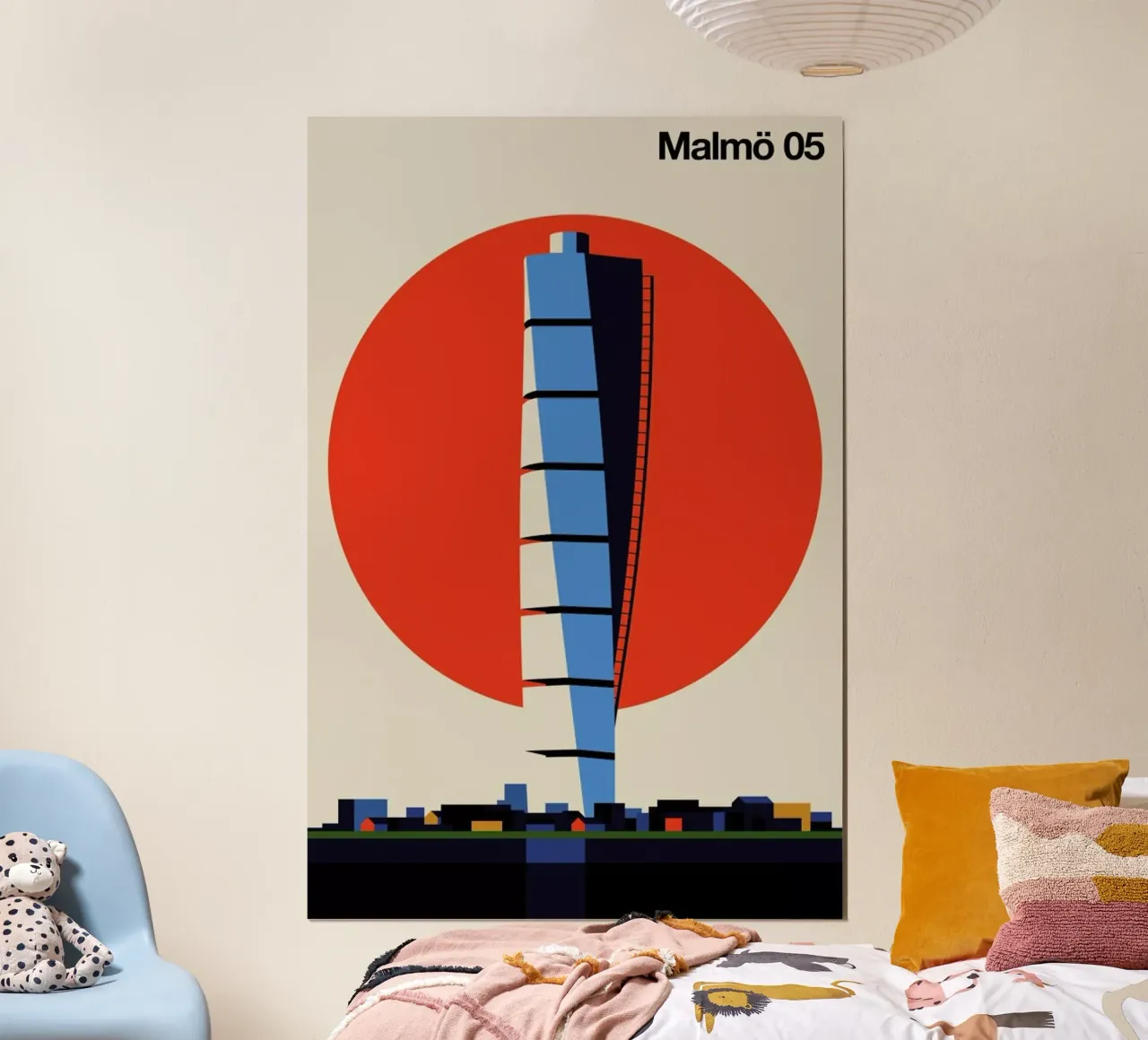 Malmo 05 poster da Bo Lundberg