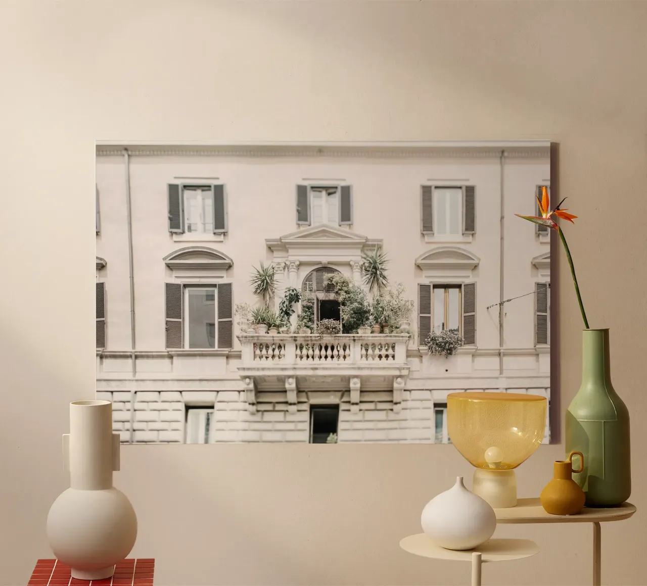 Quiete rustica tela da PhotoVibe Decor