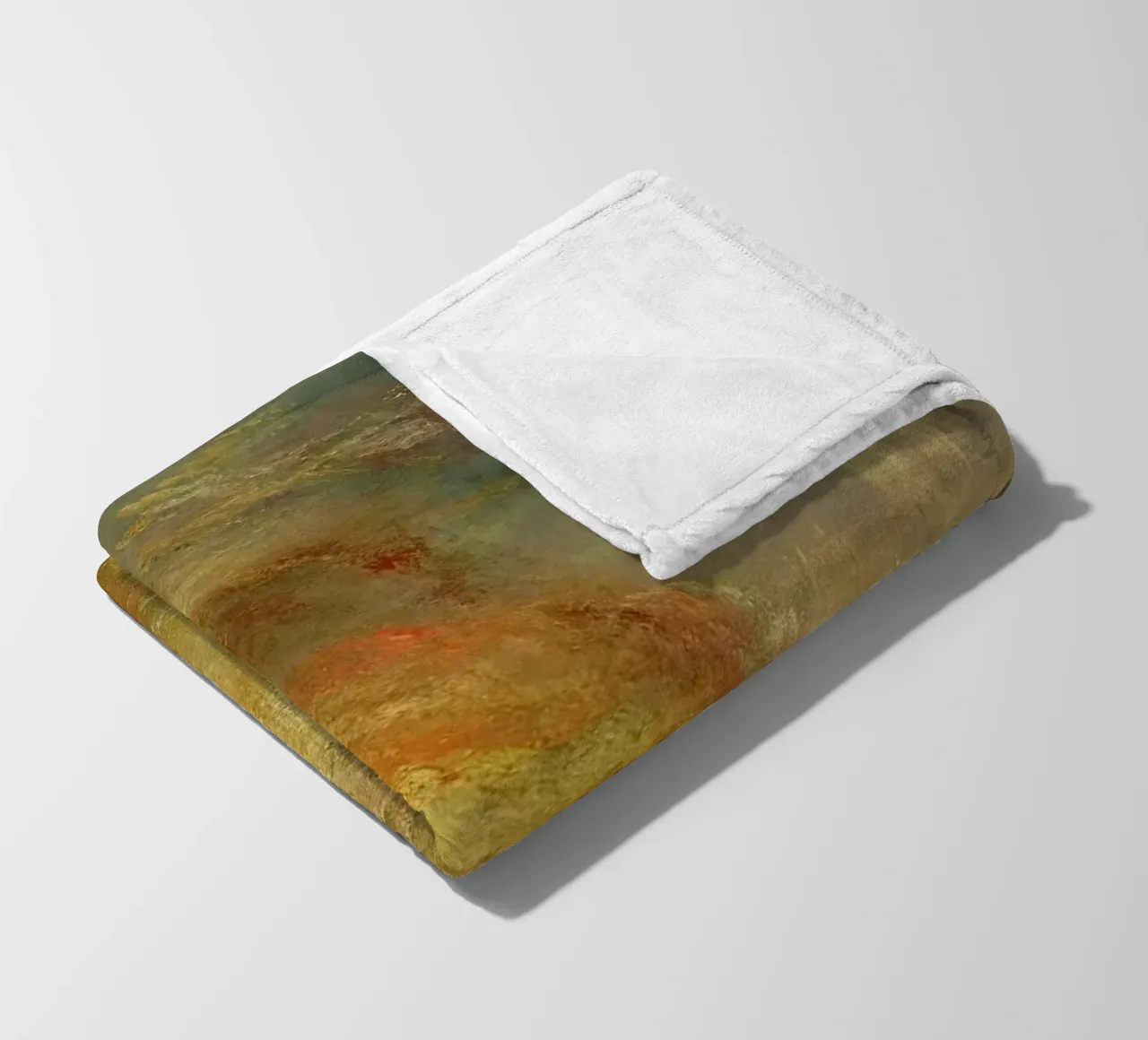 Turner - The Burning Of The Houses Of Lords And Commons coperta in pile da Vintage by JUNIQE
