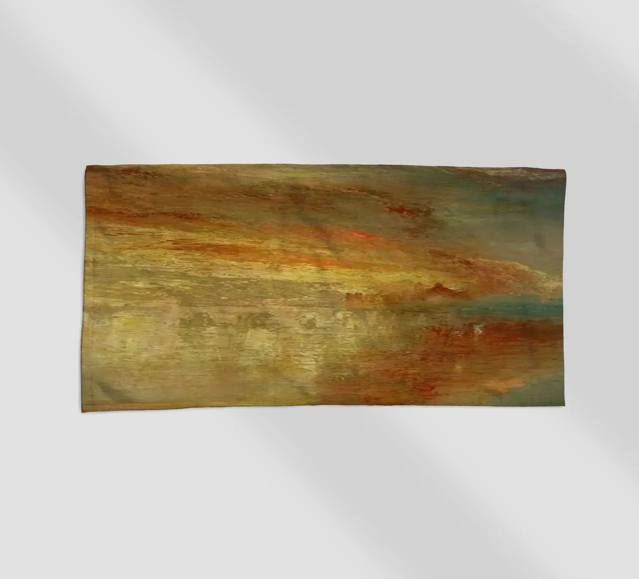 Turner - The Burning Of The Houses Of Lords And Commons telo mare da Vintage by JUNIQE