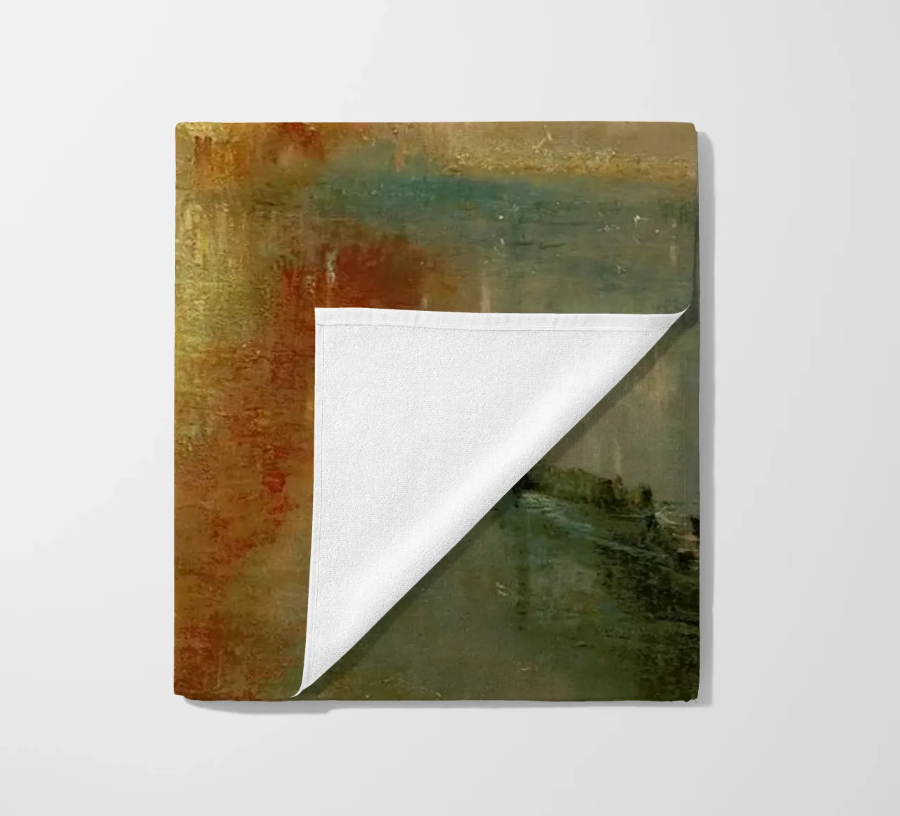 Turner - The Burning Of The Houses Of Lords And Commons telo mare da Vintage by JUNIQE