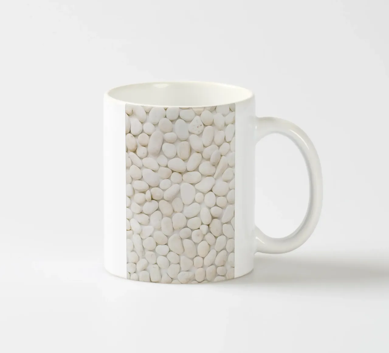 Rustic Stillness ceramic mug by PhotoVibe Decor