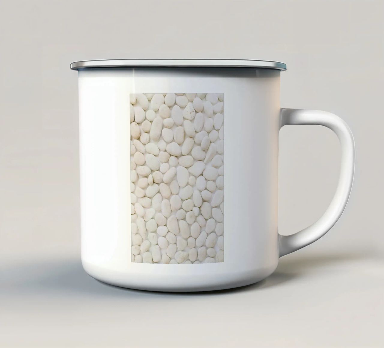 Quiete rustica tazza in smalto da PhotoVibe Decor