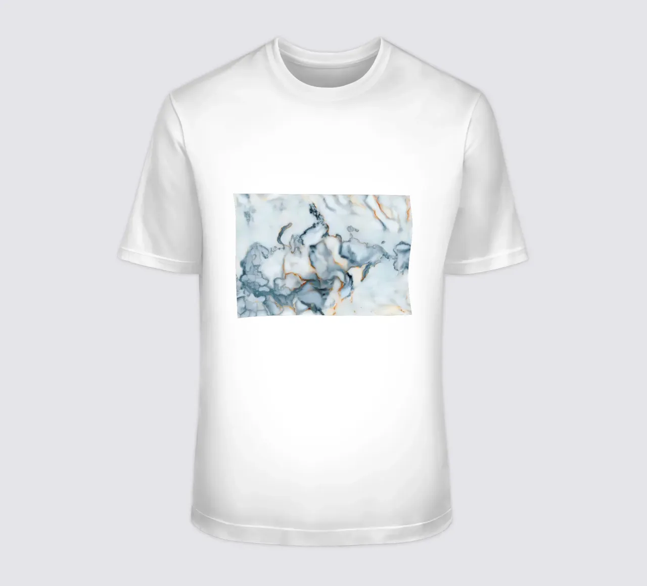 Russia Marble Map t-shirt by Octavian