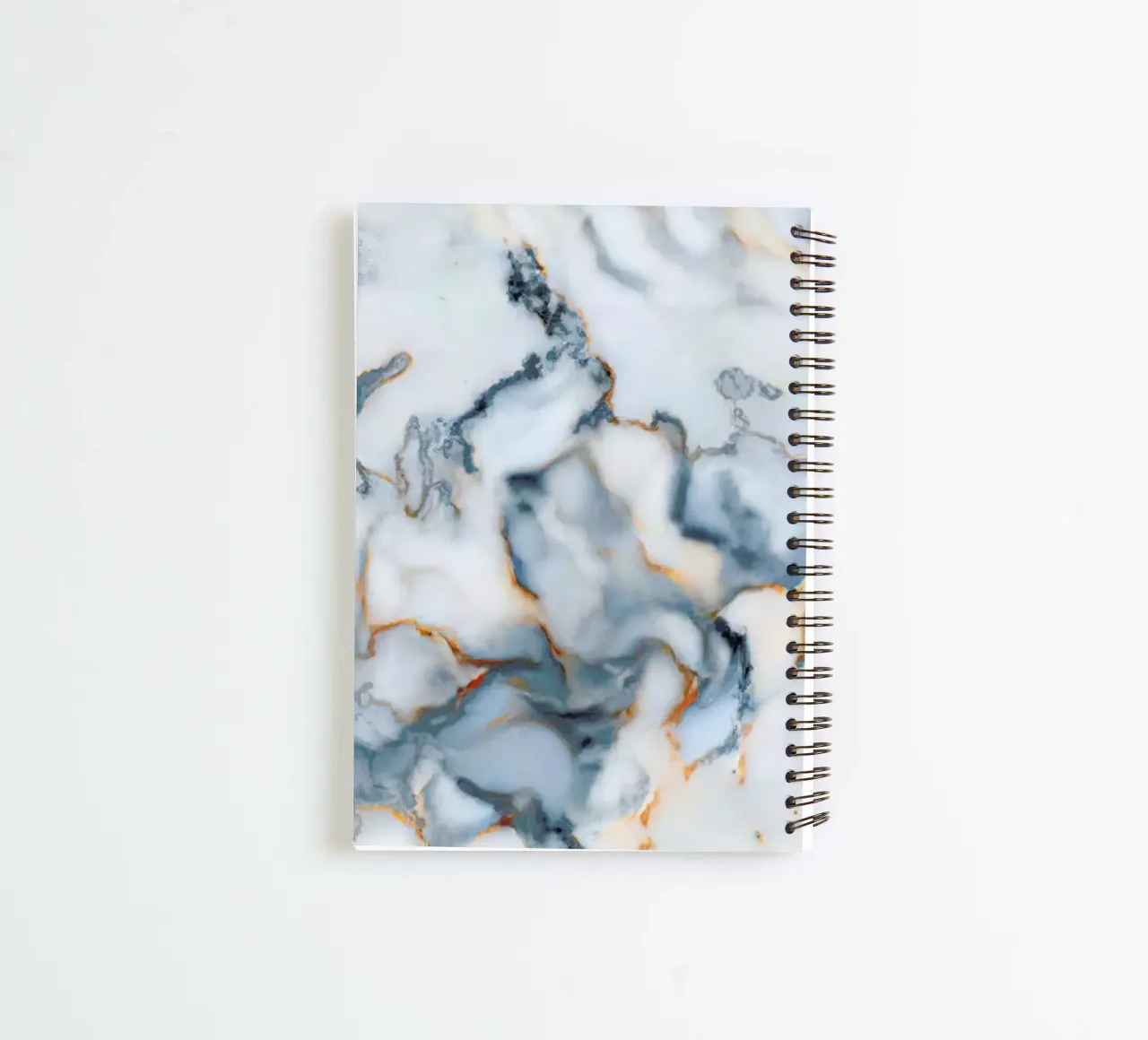 Russia Marble Map spiral notebook by Octavian